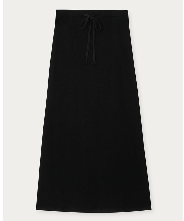 【起毛】ローライズマキシロングスカート