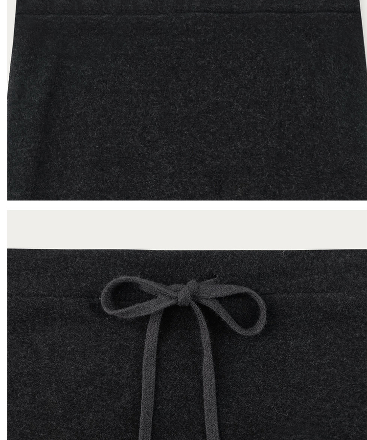 【起毛】ローライズマキシロングスカート