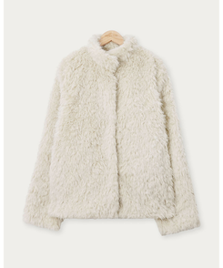 ハイネックムスタンボアジャケット