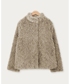 ハイネックムスタンボアジャケット