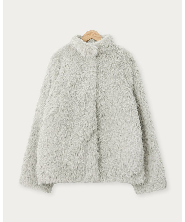 ハイネックムスタンボアジャケット