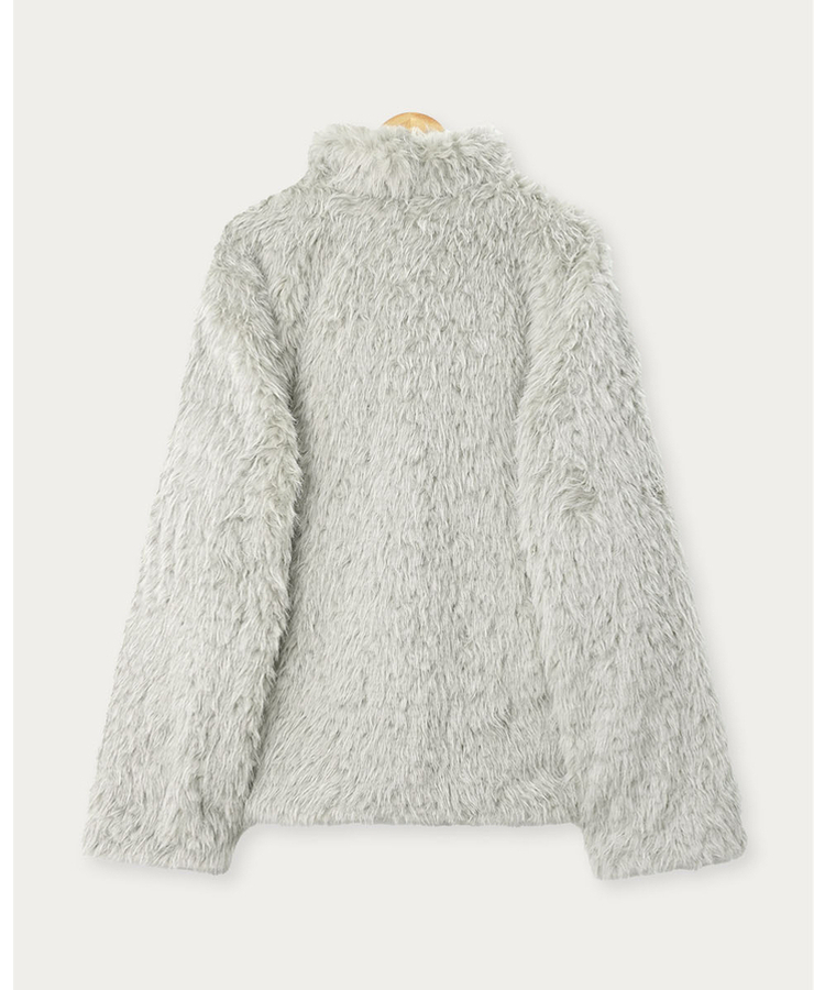 ハイネックムスタンボアジャケット