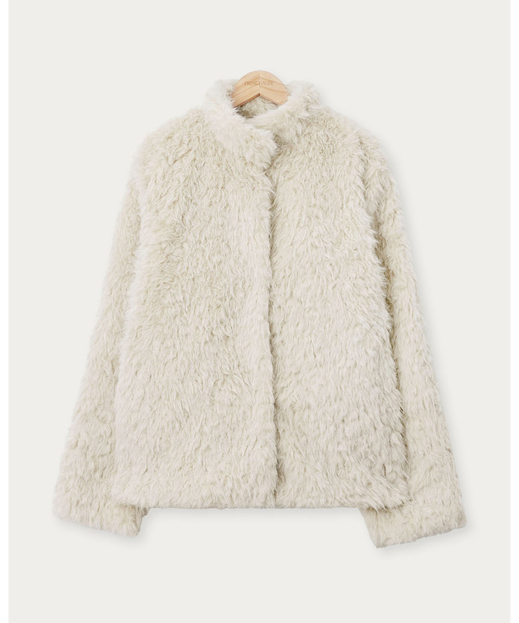 ハイネックムスタンボアジャケット