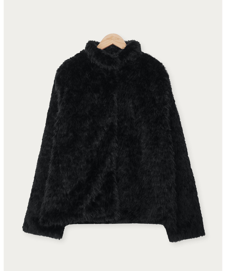 ハイネックムスタンボアジャケット