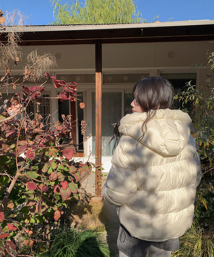 フードクロップショートダウン IVORY