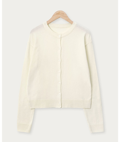 ラウンドニットカーディガン(6color)