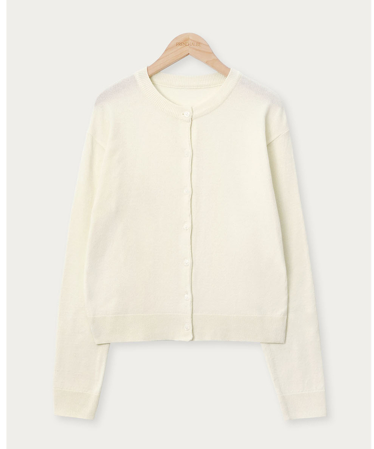 ラウンドニットカーディガン(6color)