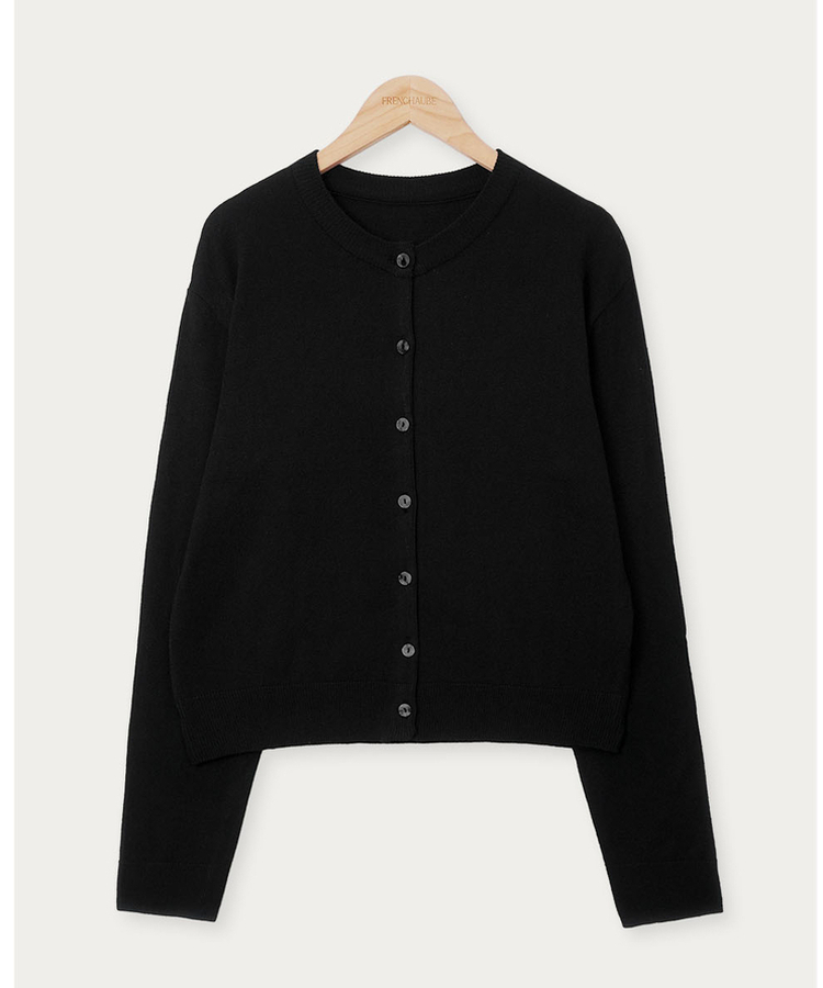 ラウンドニットカーディガン(6color)