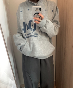 レタリング04ポケットフード MELANGE