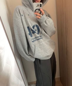 レタリング04ポケットフード MELANGE