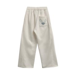 バックドットハート刺繍トレーニングパンツ(5color)