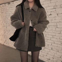 【ベルト付き】【ベルト付き】ベーシックハイウエスミニスカート(6color) CHARCOAL