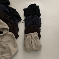 【SET】【起毛】コーデュロイトレーニングセットアップ