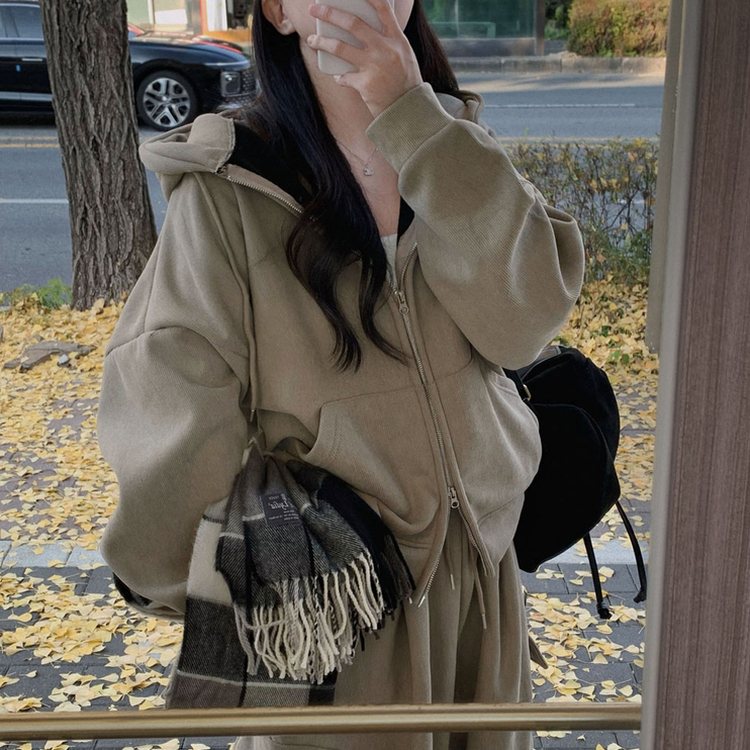 【SET】【起毛】コーデュロイトレーニングセットアップ BEIGE