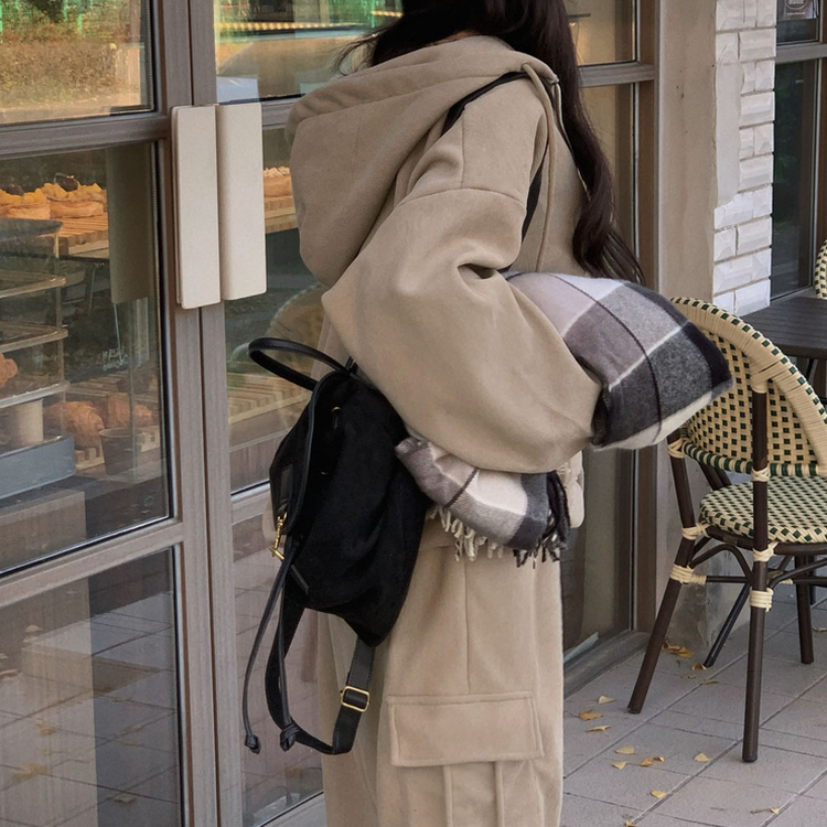 【SET】【起毛】コーデュロイトレーニングセットアップ BEIGE