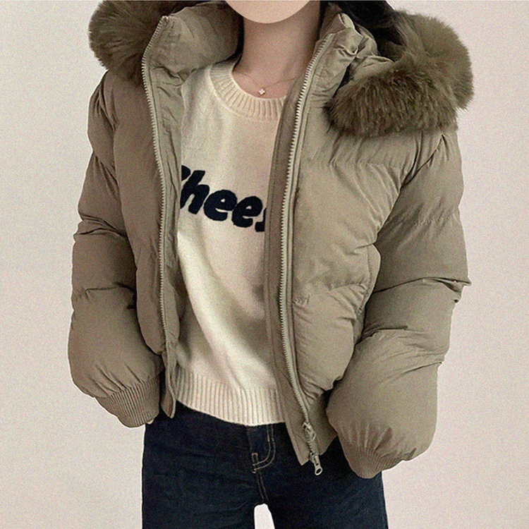 モコモコウインターダウンジャンパー BEIGE