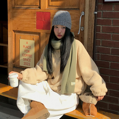 スティーブンウールマフラー(5color) OLIVE