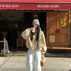 スティーブンウールマフラー(5color) OLIVE