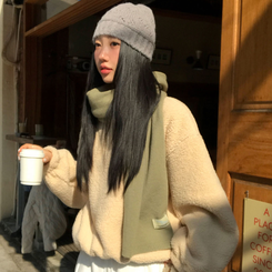 スティーブンウールマフラー(5color) OLIVE