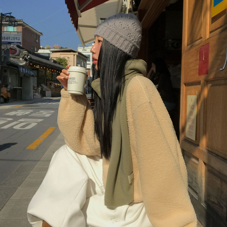 スティーブンウールマフラー(5color) OLIVE