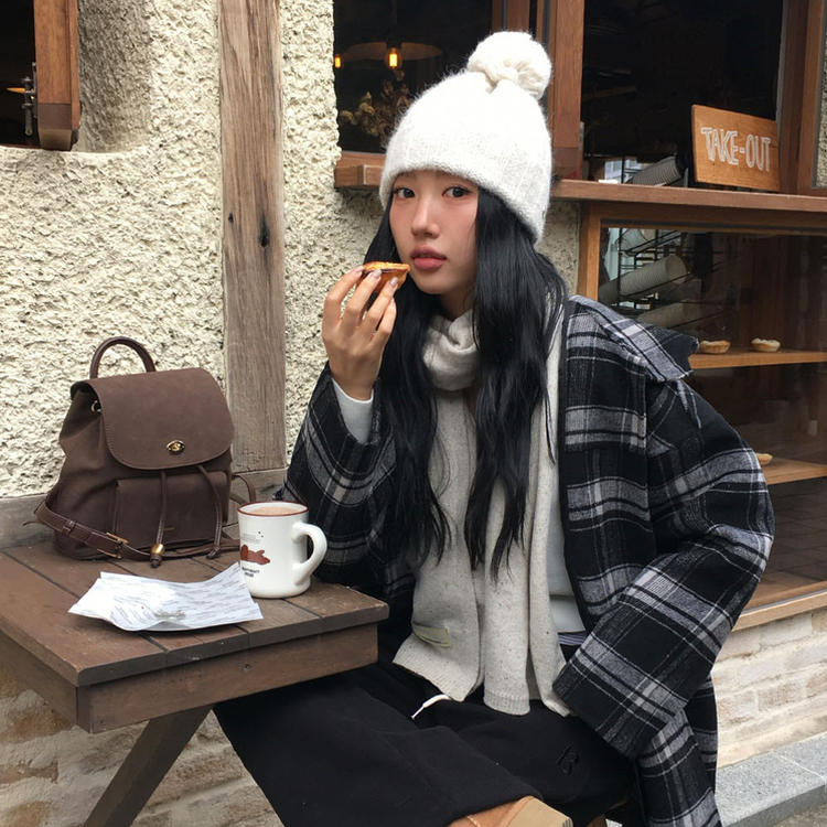 スティーブンウールマフラー(5color) IVORY