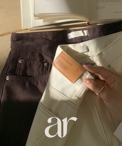 (MADE / 発熱裏起毛 / S〜L / ちょうどいいシルエット)   Day Jeans No.72 ベロアコットン セミワイドパンツ