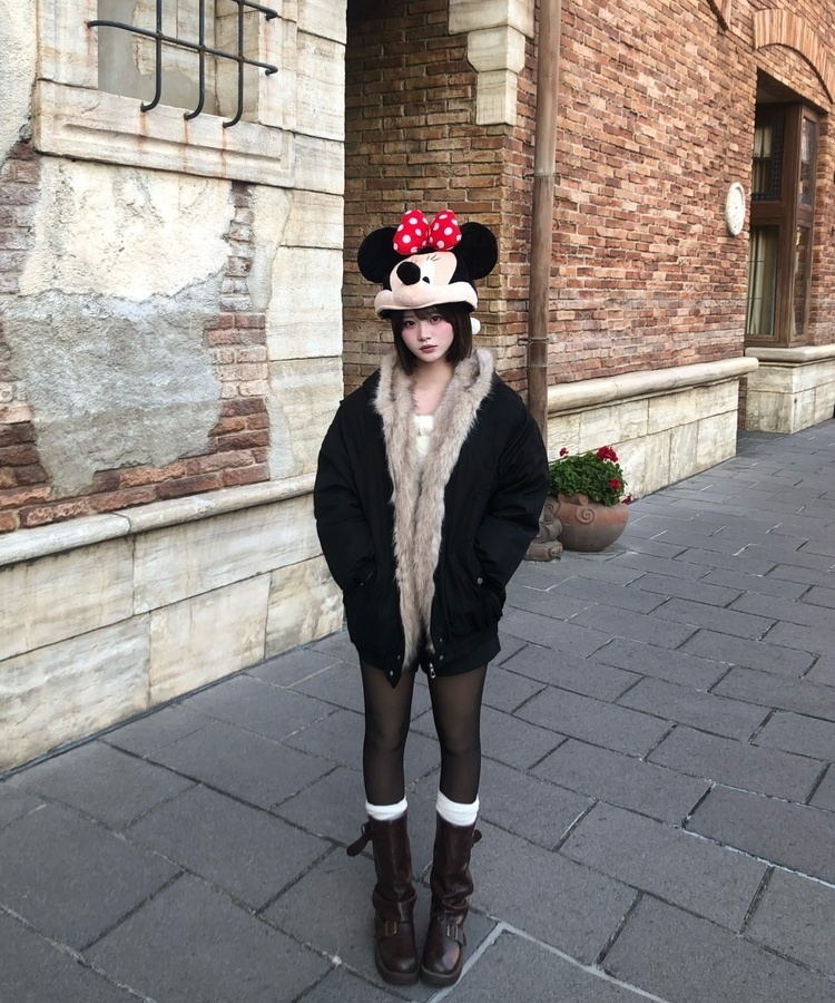 フード付きファージャンパー｜ジャンパー｜韓国ファッション通販 SONA