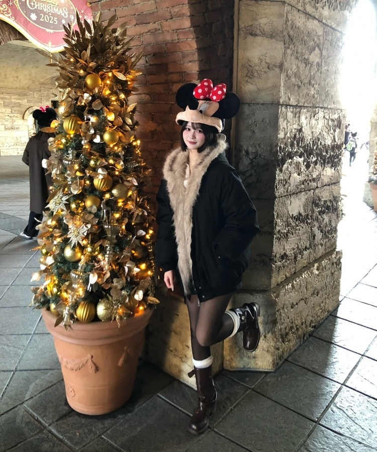 후드 퍼 누빔 패딩 점퍼 안감기모 블랙