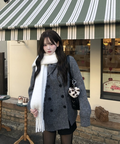 데일리 베이직 머플러 아이보리