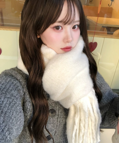 데일리 베이직 머플러 아이보리