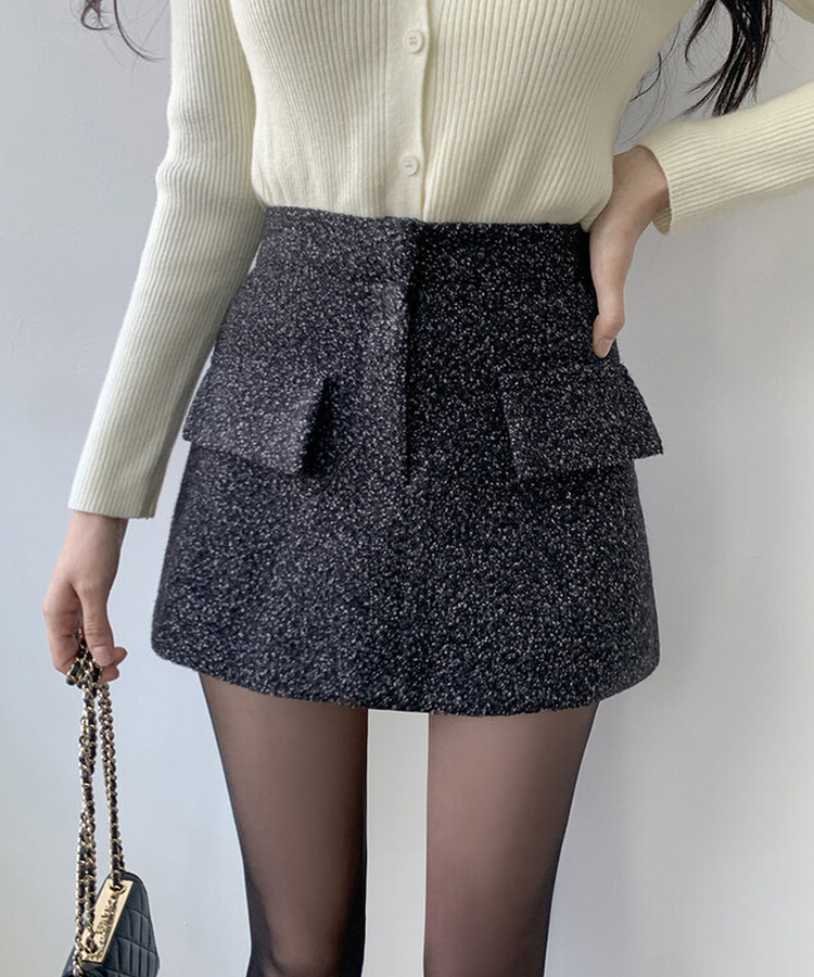 ファーミニスカート BLACK