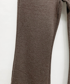 【起毛】ブーツカットロングパンツ