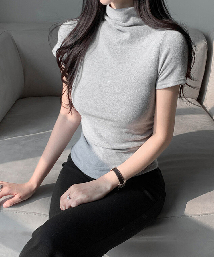 【起毛】ブーツカットロングパンツ BLACK