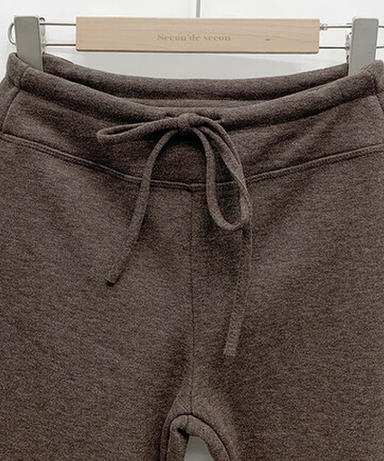 【起毛】ブーツカットロングパンツ