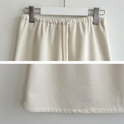 マキシロングバンディングスカート