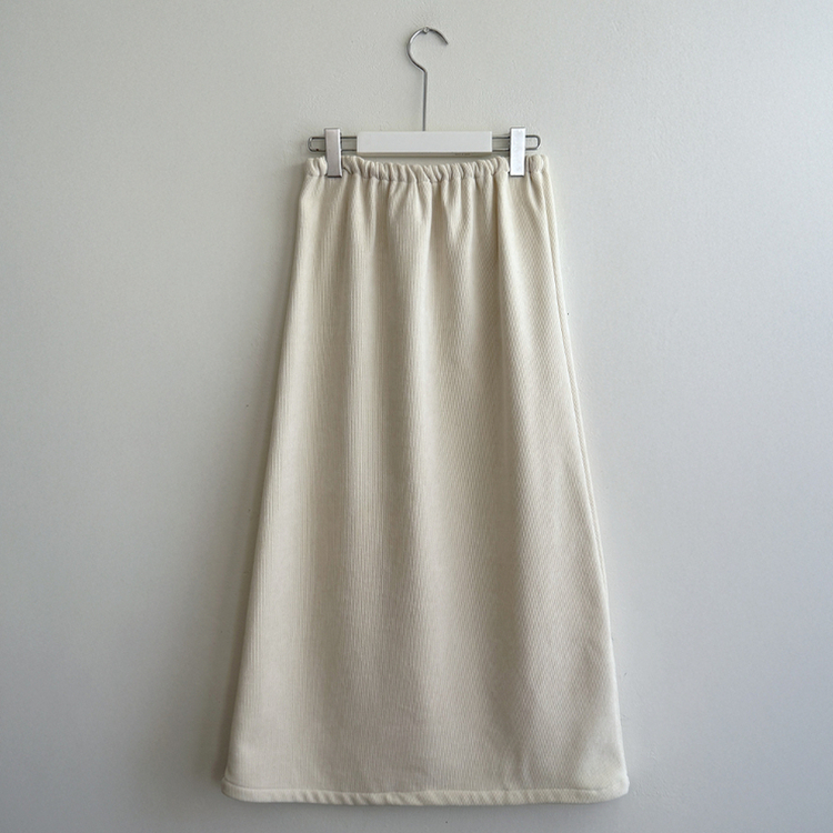 マキシロングバンディングスカート