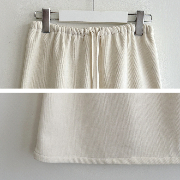 マキシロングバンディングスカート