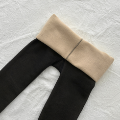 厚手スリムシースルーストッキング