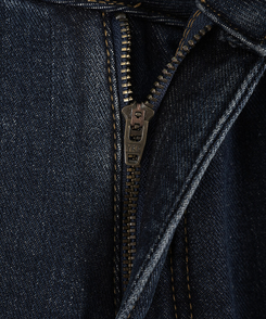 【起毛】ループワイドデニムパンツ