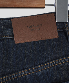 【起毛】ループワイドデニムパンツ