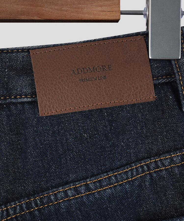 【起毛】ループワイドデニムパンツ