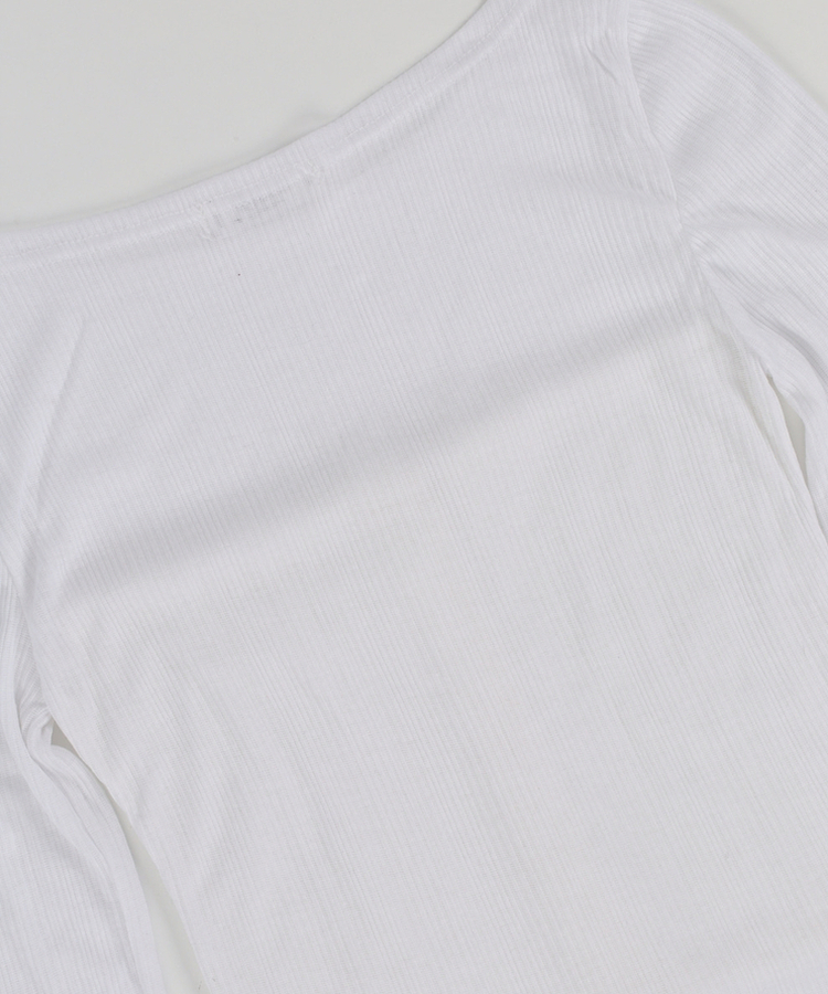 【マフラー付き】シチュー長袖Tシャツ