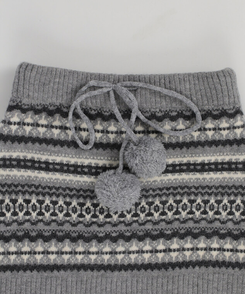 ビンテージノルディックポムポムスカート