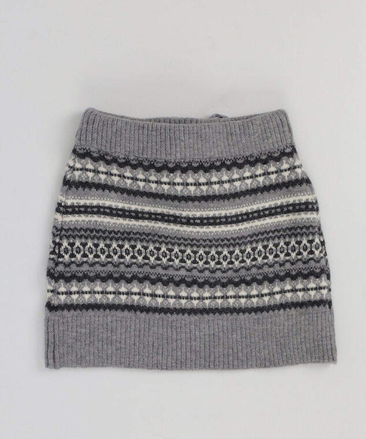 ビンテージノルディックポムポムスカート