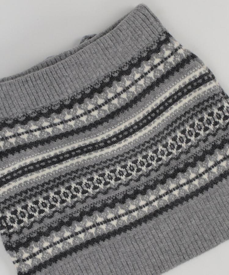 ビンテージノルディックポムポムスカート