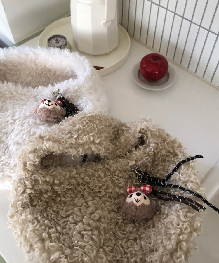 ドダンブルトートショルダーファーバッグ