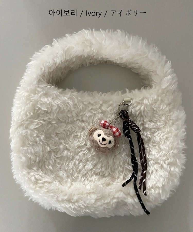 ドダンブルトートショルダーファーバッグ