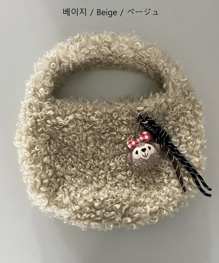 ドダンブルトートショルダーファーバッグ