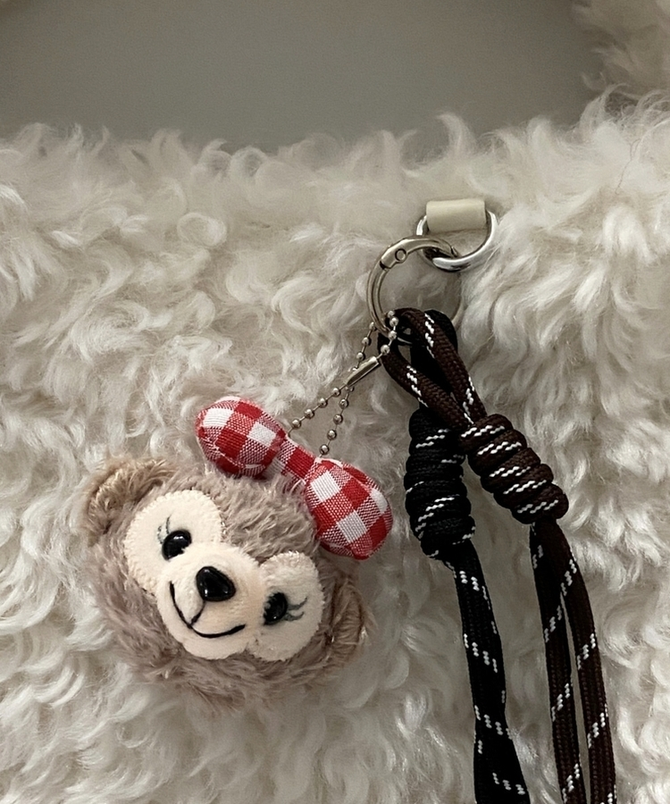 ドダンブルトートショルダーファーバッグ