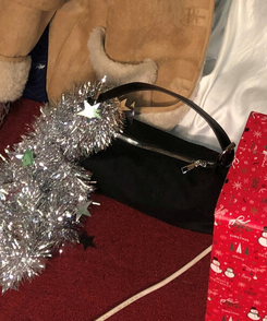 スエードミニトートデイリーバッグ BLACK